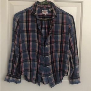 Levi’s boyfriend fit flannel